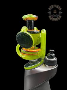 GREEN & ORANGE CRUSHED OPAL