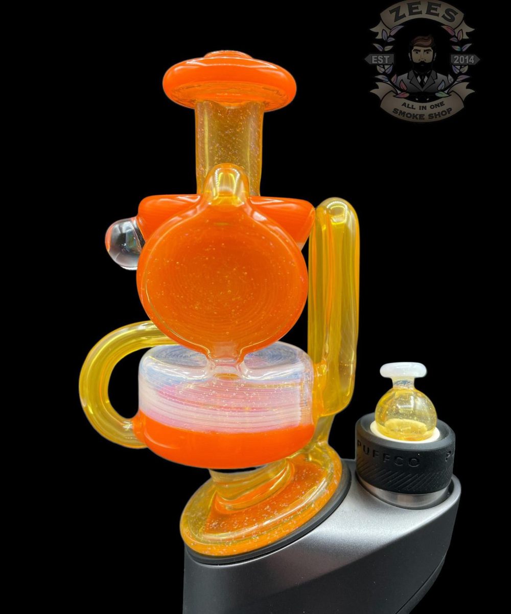 Alternative view of REBEL GLASS: PREMIUM RECYCLER PUFFCO PEAK ATTACHMENT