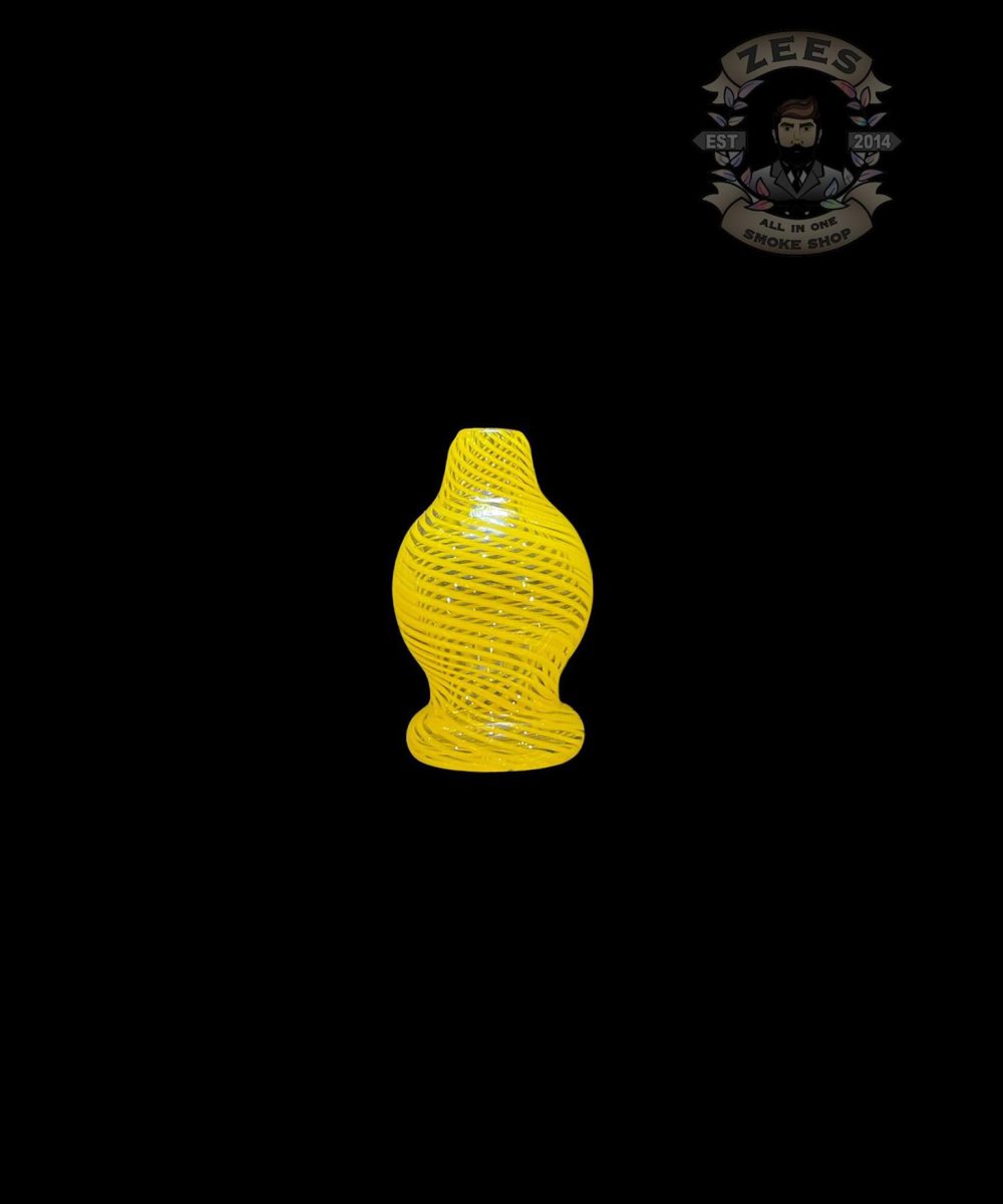 YODABADABA: SPIRAL CARB CAP FOR THE PUFFCO YELLOW