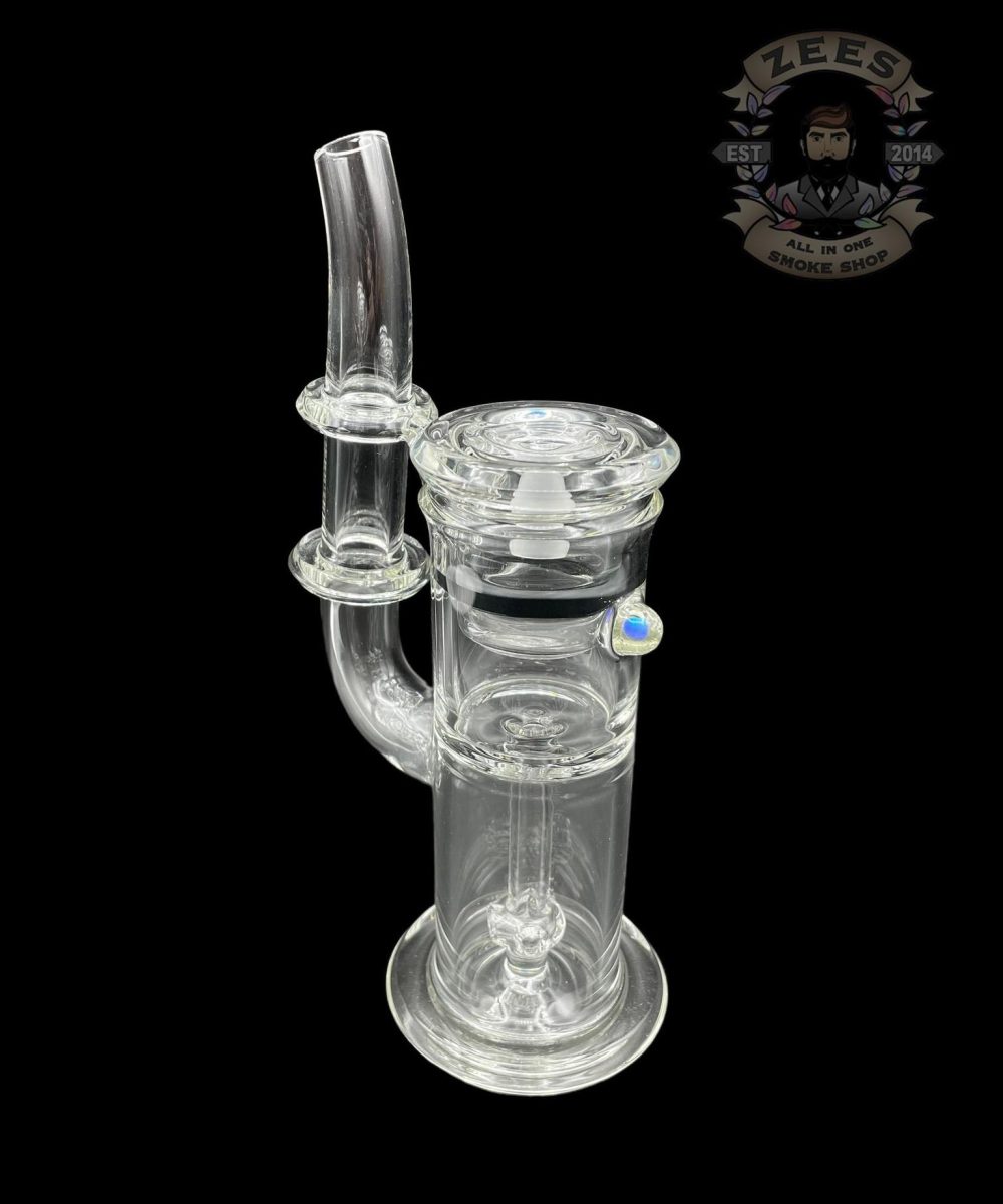 PROFESSOR GLASS: CLEAR BUBBLER PUFFCO PROXY ATTACHMENT