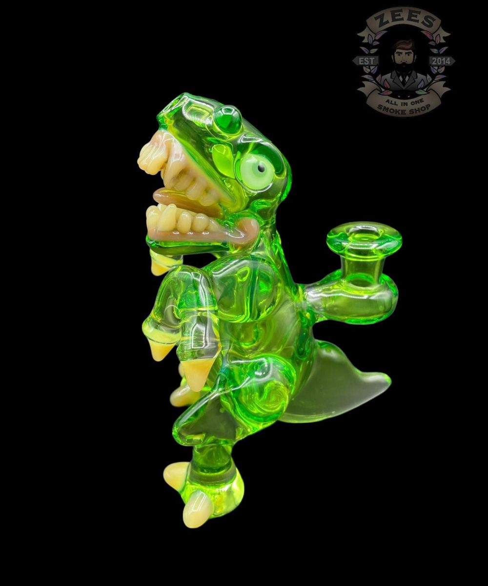 Alternative view of CHRONIC GLASS: SLYME GREEN DINO RIG