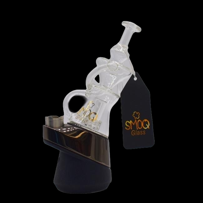 SMOQ GLASS: DUAL ARM PUFFCO PEAK ATTACHMENT