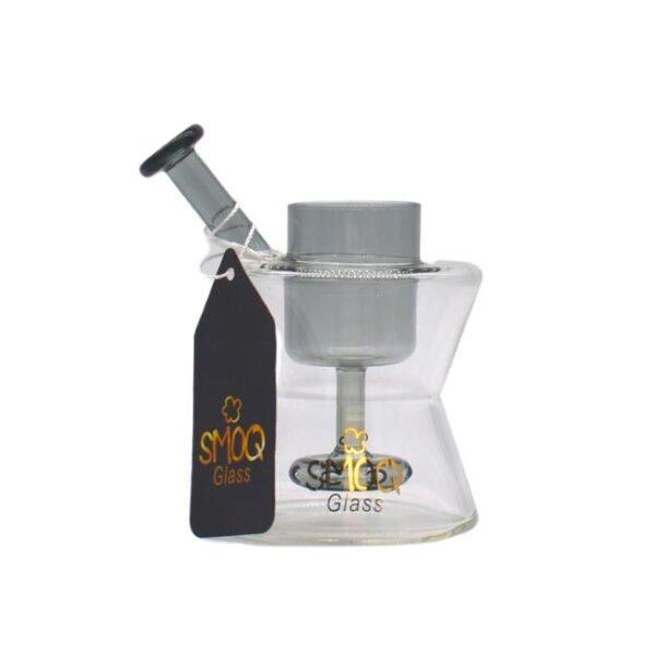SMOQ GLASS: SEVEN HOLE BUBBLER PUFFCO PROXY ATTACHMENT