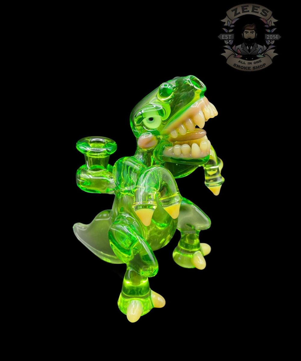 CHRONIC GLASS: SLYME GREEN DINO RIG