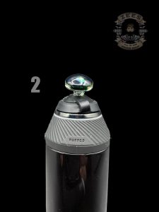 #2 UV CITRINE OVER BLACK CROPAL