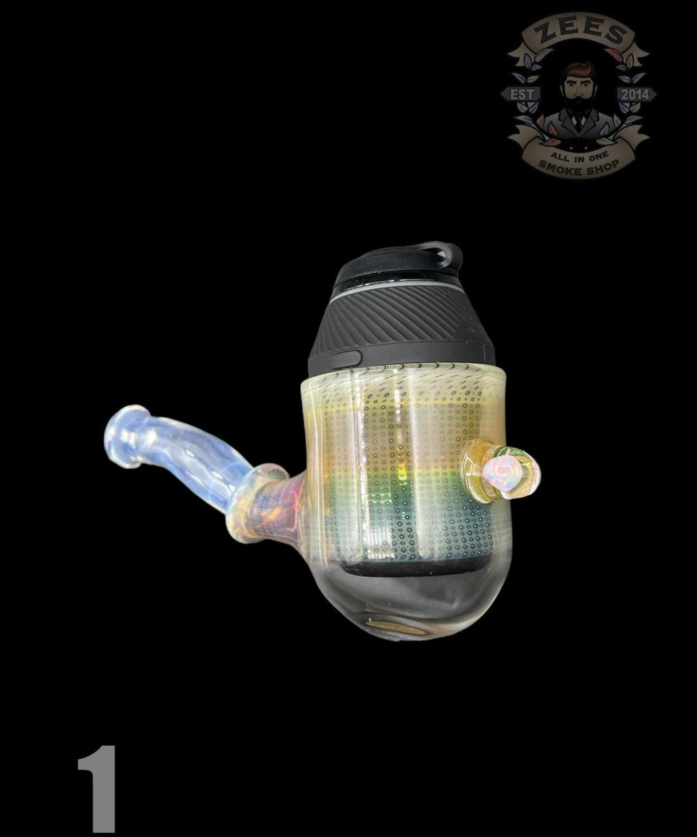 Alternative view of CHARLIE SHAW GLASS: ENCASED OPAL PUFFCO PROXY ATTACHMENT