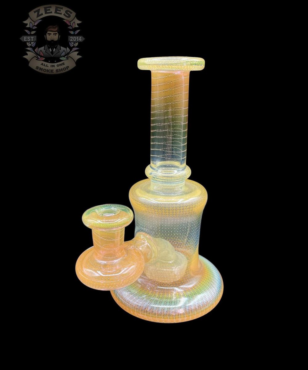 Alternative view of CHARLIE SHAW GLASS: BUBBLE TRAP BANGER HANGER JAMMER RIG