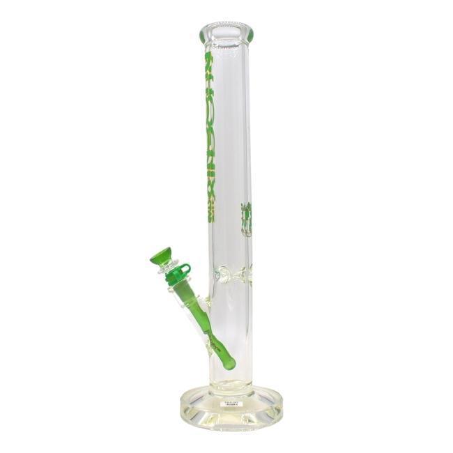 PHOENIX GLASS: 18" CLEAR STRAIGHT TUBE