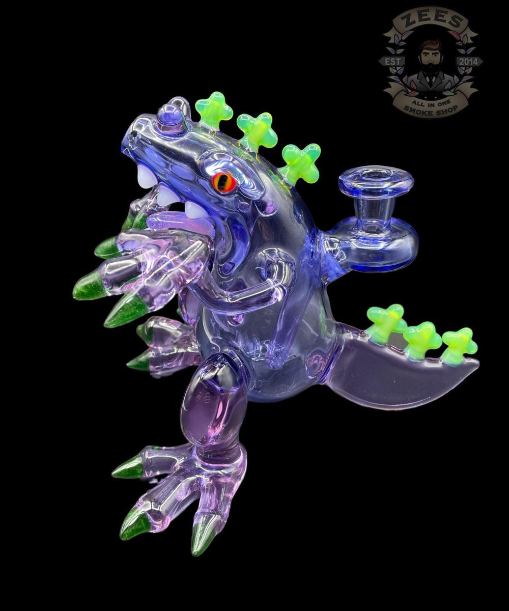 Alternative view of CHRONIC GLASS: XL PURPLE REPTAR RIG