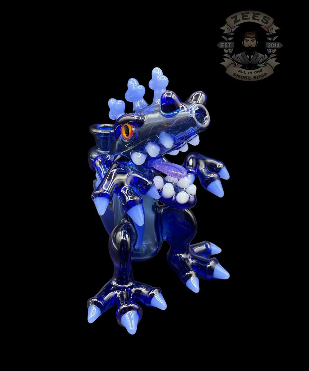 CHRONIC GLASS: ROYAL BLUE REPTAR RIG