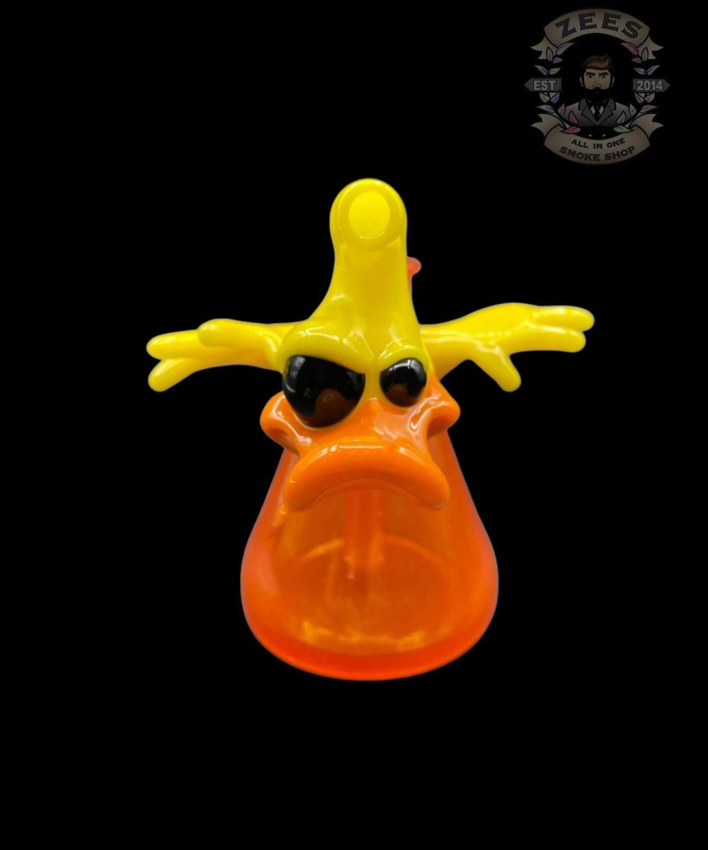 Alternative view of CAL SMITH GLASS: TANGY ORANGE DABBY DUCK RIG