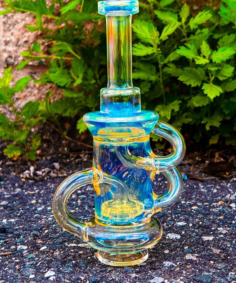 Alternative view of ILLUMINATI GLASS: RECYCLER PUFFCO PEAK ATTACHMENT