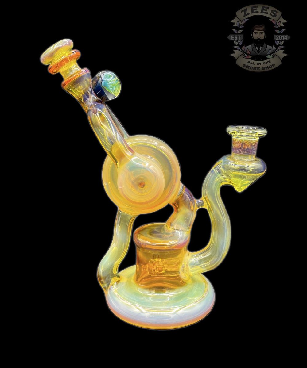 ET GLASS: NS YELLOW PASTEL SINGLE UPTAKE RECYCLER