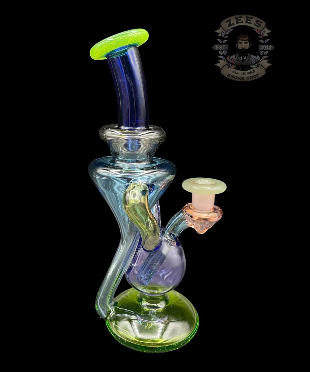Alternative view of MHENNY GLASS: MIXED COLOR CFL DUAL UPTAKE RECYCLER
