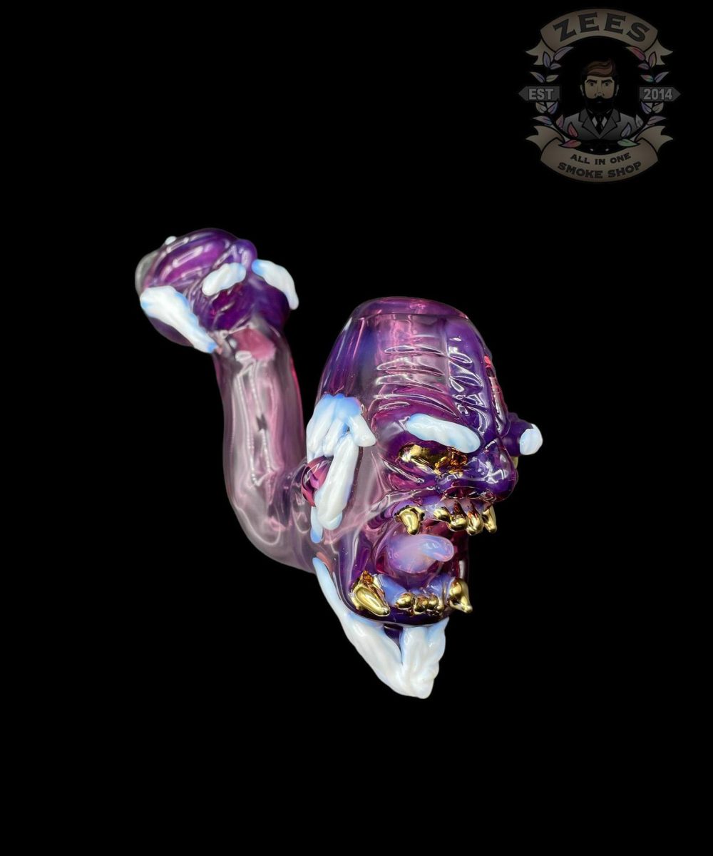 JORDY MINNICK: PURPLE TRAP WIZARDS SHERLOCK HAND PIPE