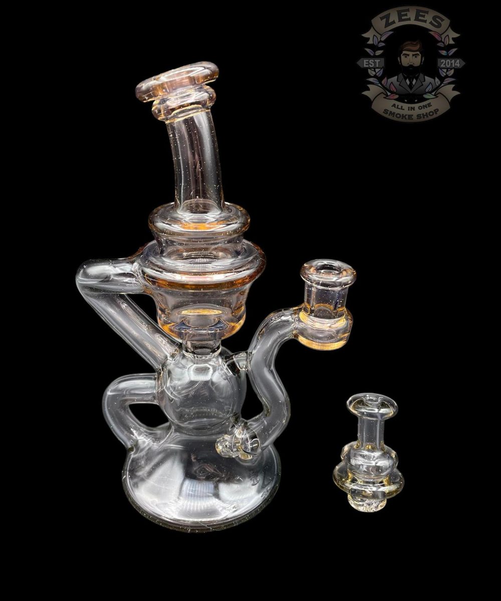 BLOB GLASS: BLUE MAGNOLIA x DUSK KLEIN RECYCLER