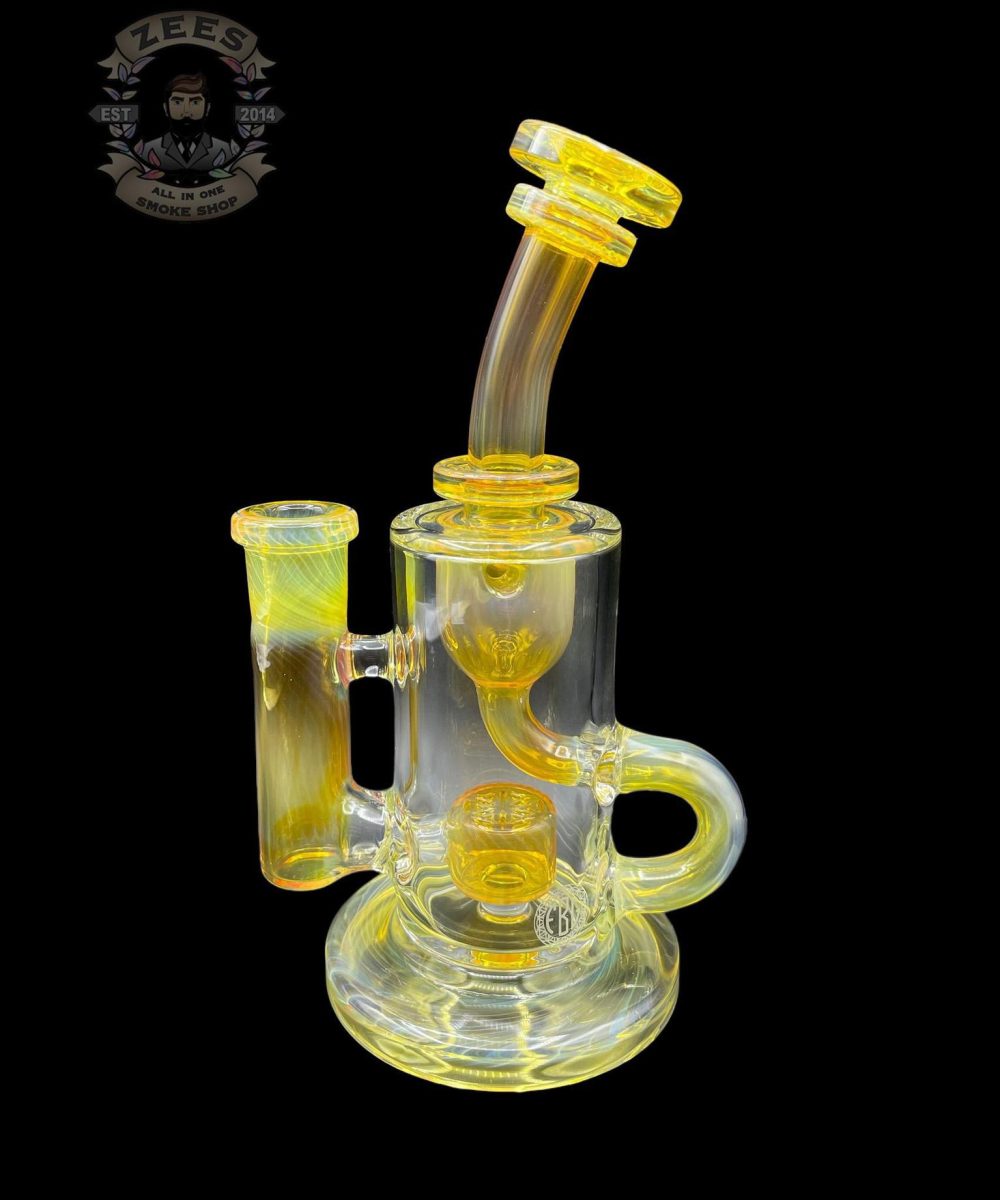 Alternative view of FATBOY GLASS: NS YELLOW KLEIN INCYCLER RIG