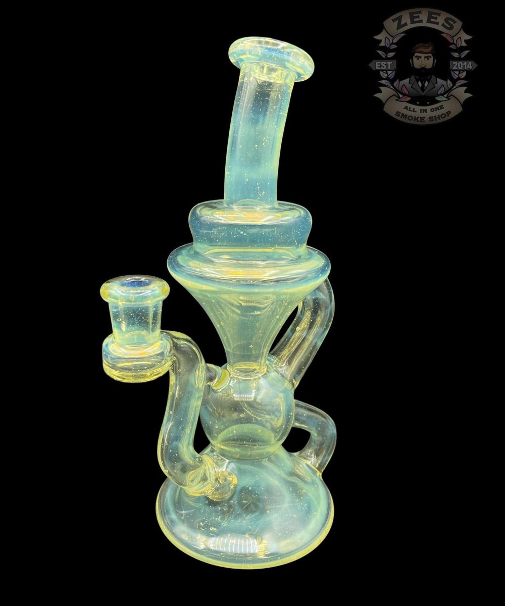 Alternative view of BLOB GLASS: SILVER FUME KLEIN RECYCLER
