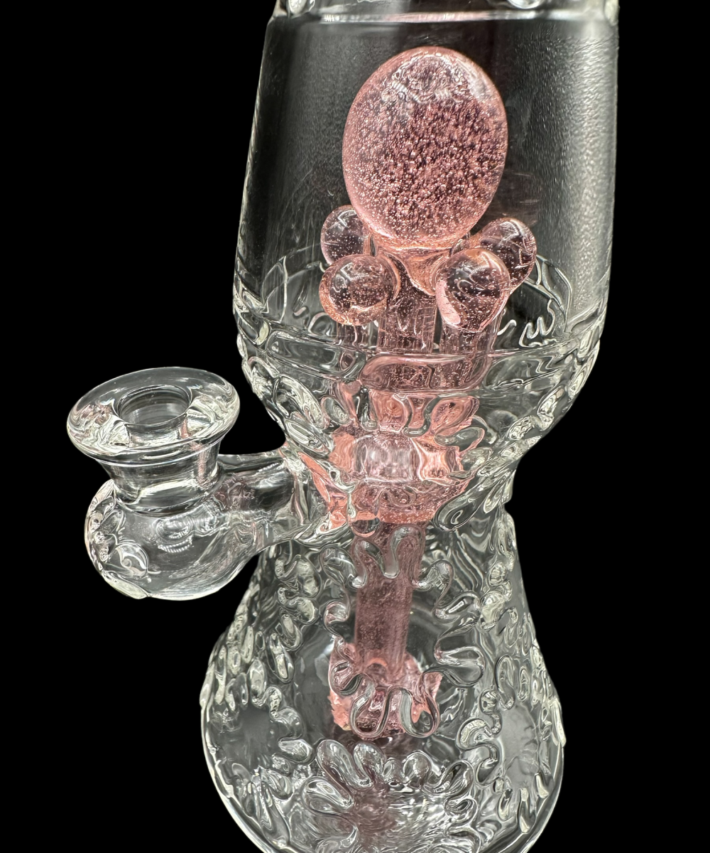 Alternative view of BLUEGRASS GLASS: CLEAR LAMP #4