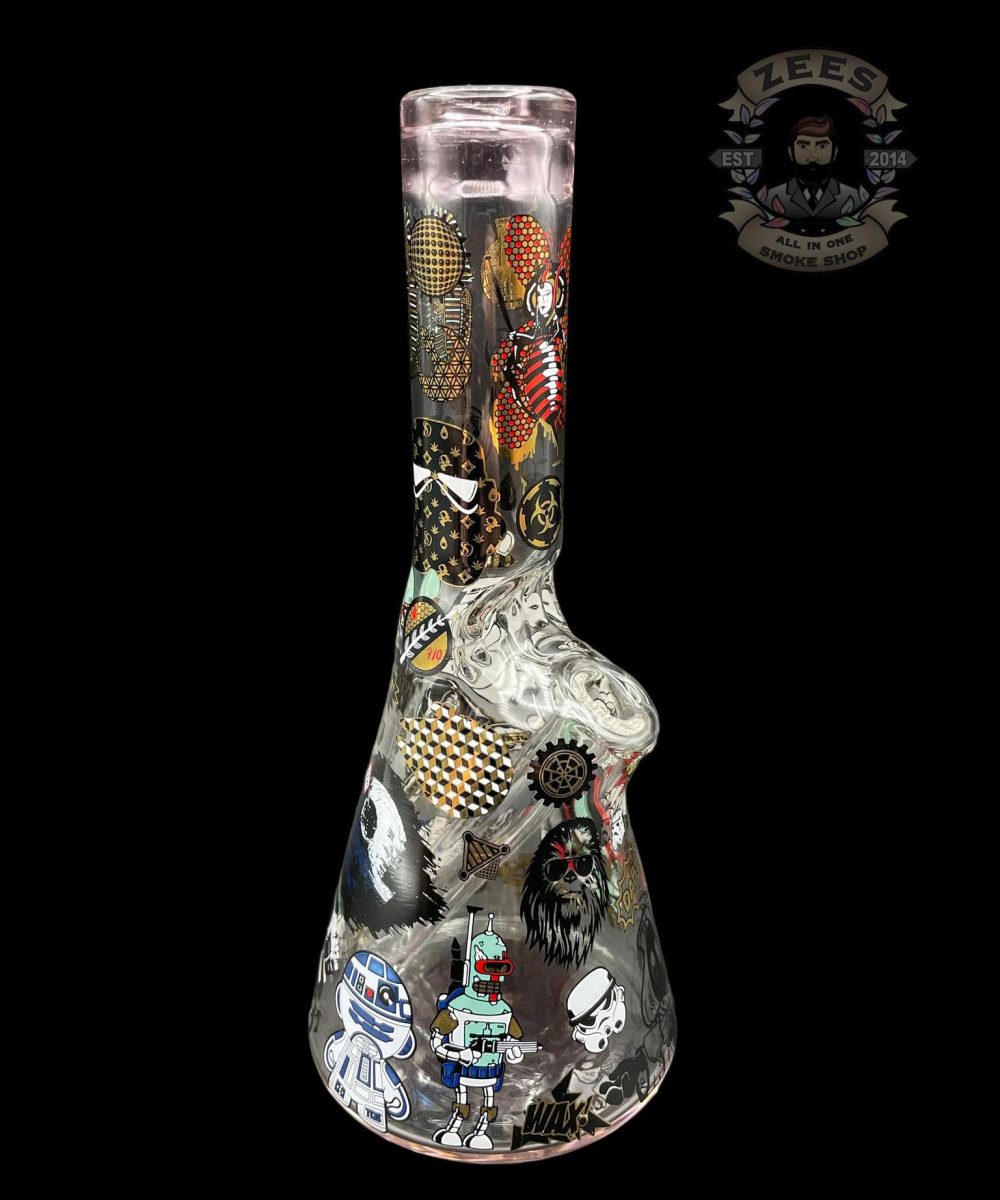 NES GLASS: 7" TEAM DEATH STAR COLLAB PULL TUBE #17