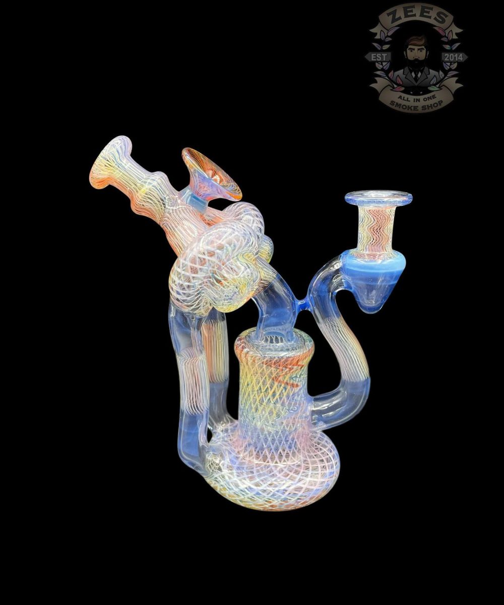 Alternative view of ET GLASS: GHOST RAINBOW RETTICELLO DUAL UPTAKE RECYCLER