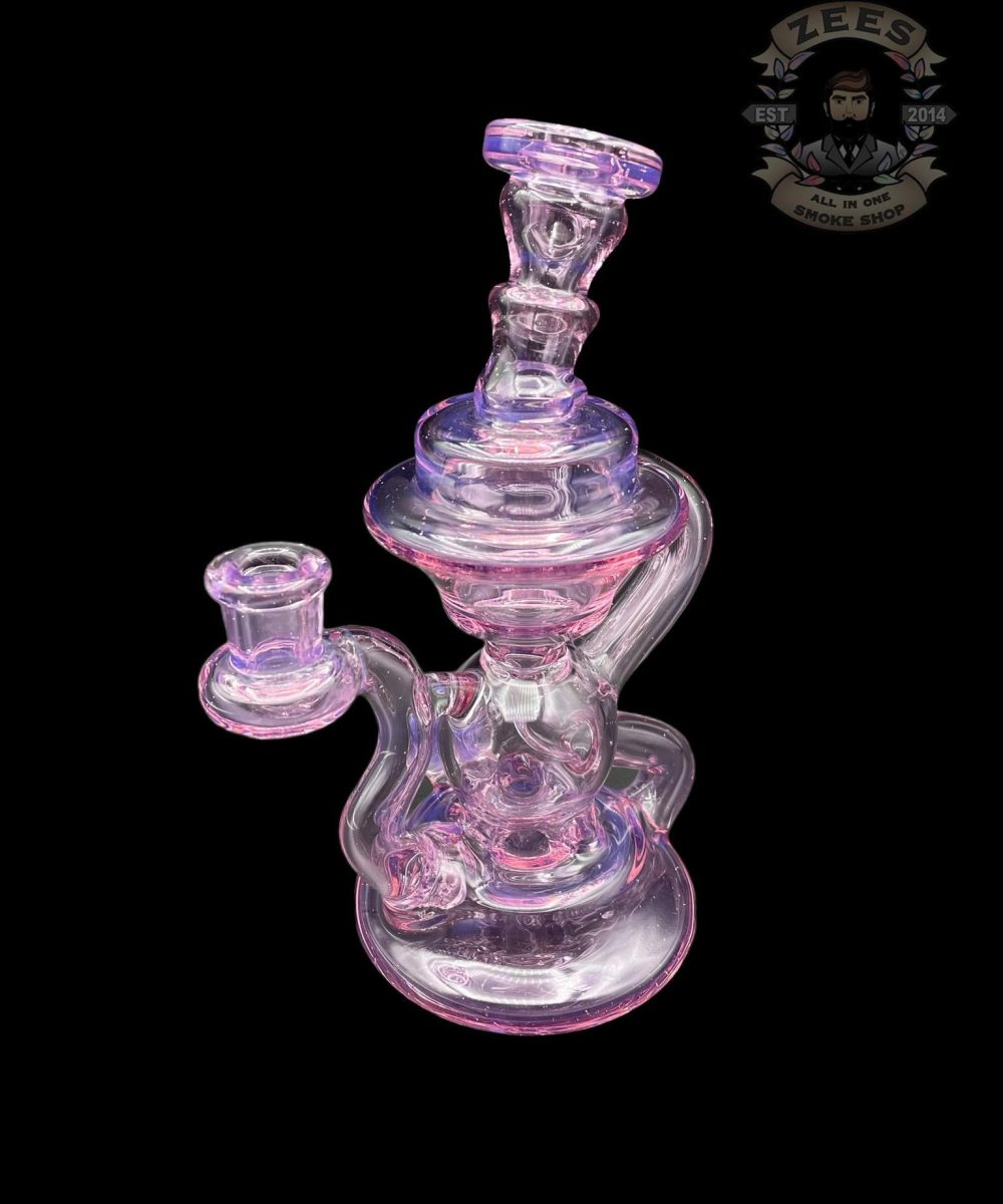 Alternative view of BLOB GLASS: TRANSPARENT ROSE QUARTZ KLEIN RECYCLER