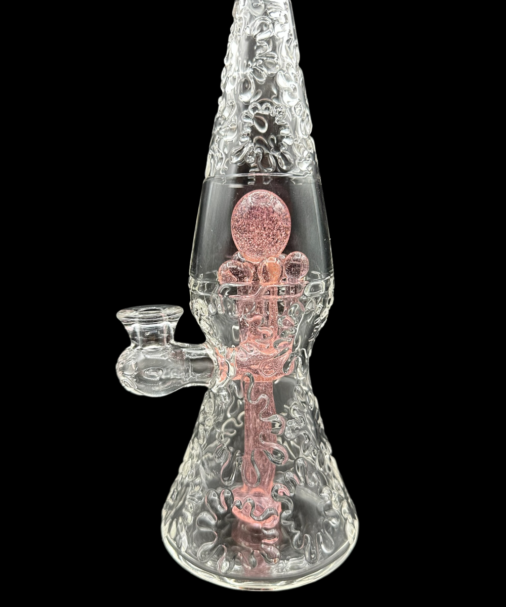 BLUEGRASS GLASS: CLEAR LAMP #4