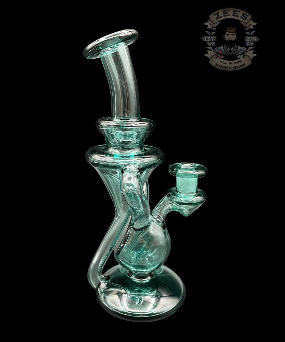 Alternative view of MHENNY GLASS: AQUAMARINE DUAL UPTAKE RECYCLER