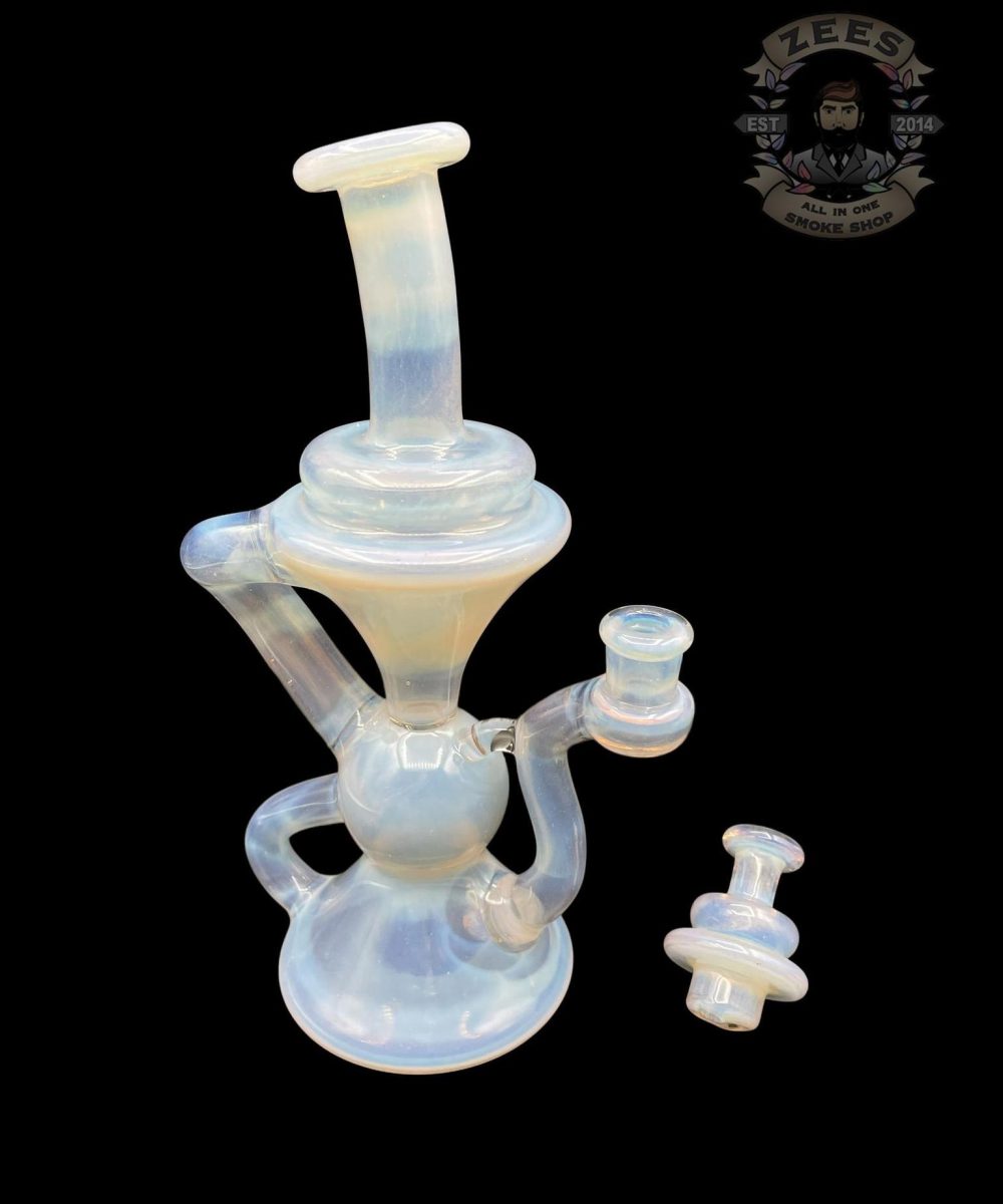 BLOB GLASS: GHOSTED TIMBER KLEIN RECYCLER