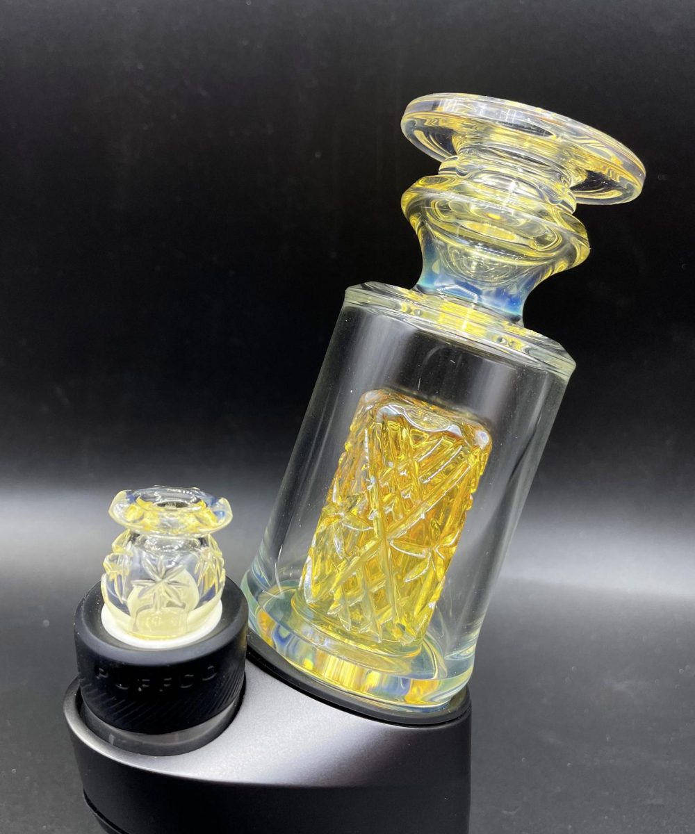 Alternative view of ENJOY AND PROSPER GLASS: ARES PUFFCO PEAK ATTACHMENT