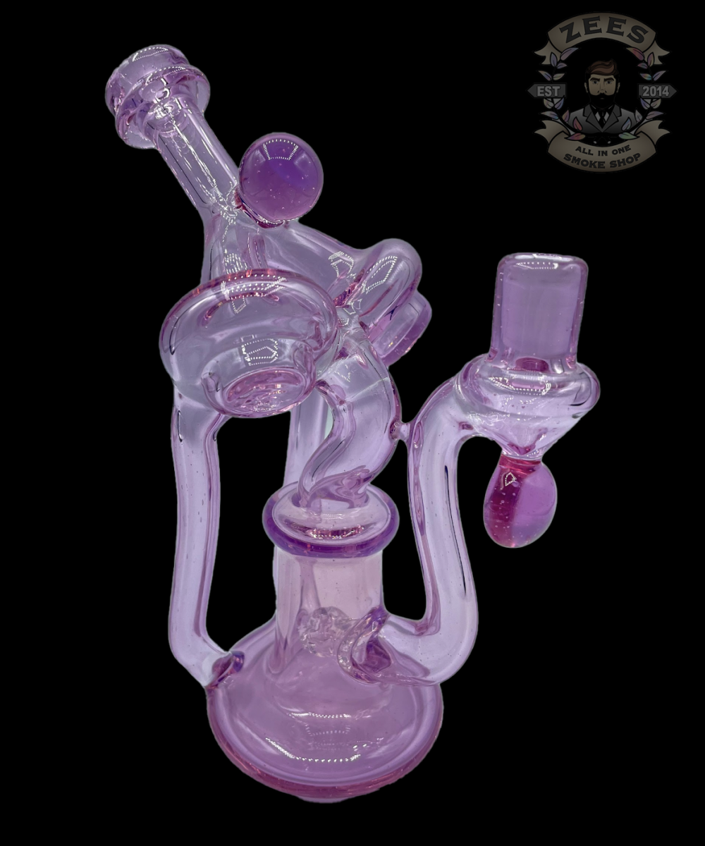 ET GLASS: ROSE QUARTZ DUAL UPTAKE RECYCLER