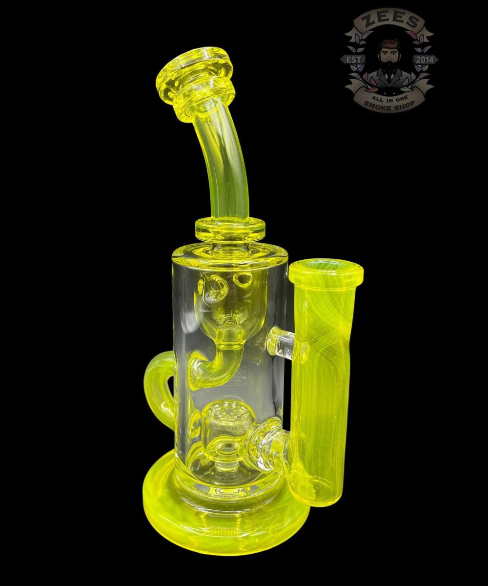 FATBOY GLASS: CITRON KLEIN INCYCLER RIG