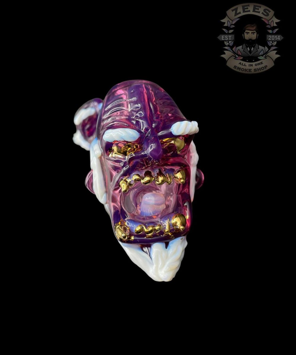 Alternative view of JORDY MINNICK: PURPLE TRAP WIZARDS SHERLOCK HAND PIPE