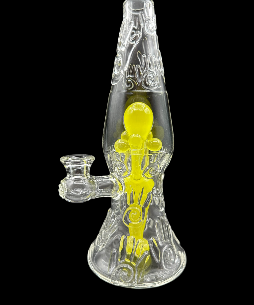 BLUEGRASS GLASS: CLEAR LAMP #3