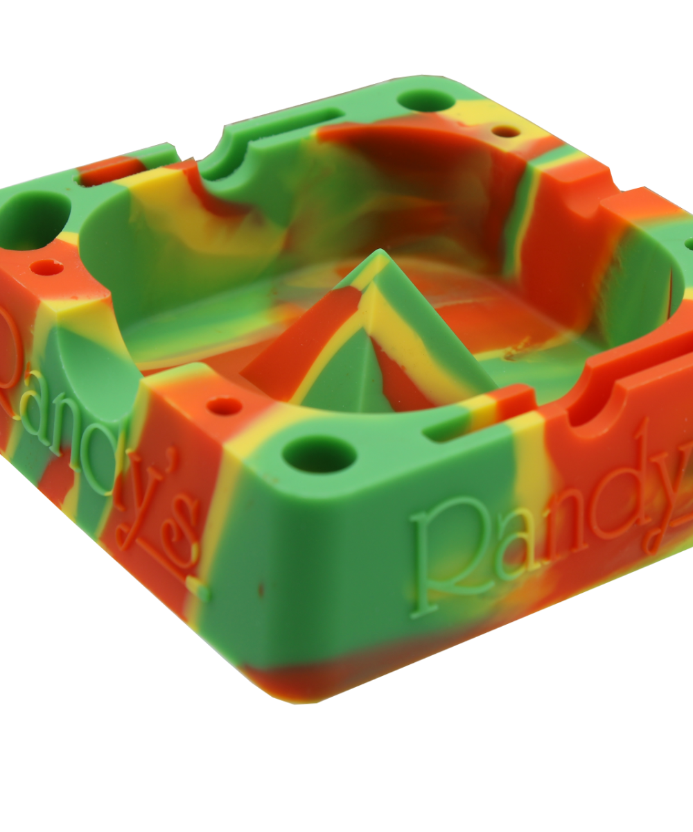 Alternative view of RANDY'S: SQUARE SILICONE ASH TRAY AND DEBOWLER