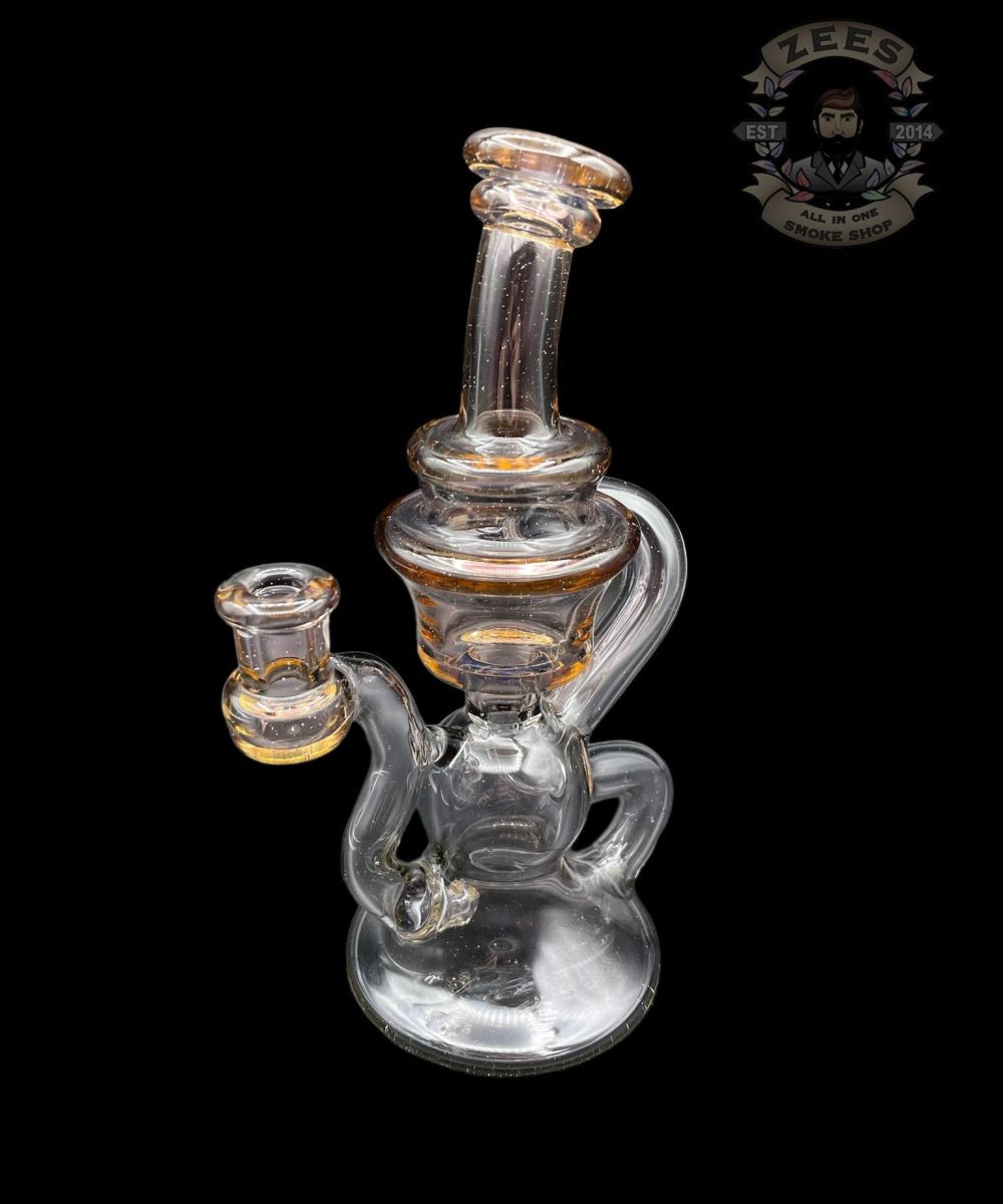 Alternative view of BLOB GLASS: BLUE MAGNOLIA x DUSK KLEIN RECYCLER