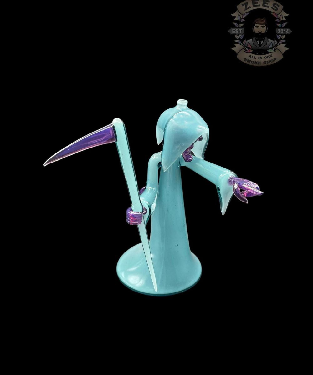 JOACHIM GLASS: TEAL AND ROYAL JELLY POINTING REAPER RIG