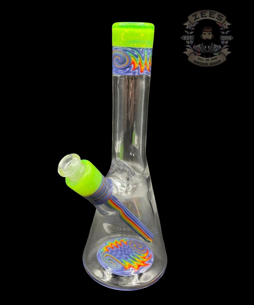 Alternative view of NES GLASS: 7" SLYME RAINBOW WIG WAG PULL TUBE #7