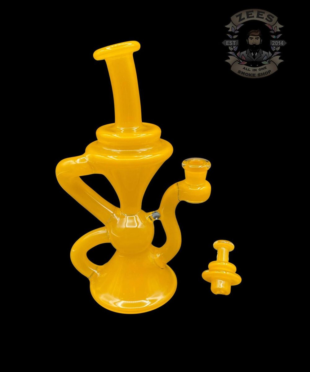 BLOB GLASS: YELLOWJACKET V5 KLEIN RECYCLER