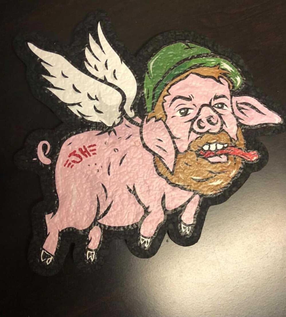 MOOD MATS x JOEL HALEN: 8" FLYING PIG