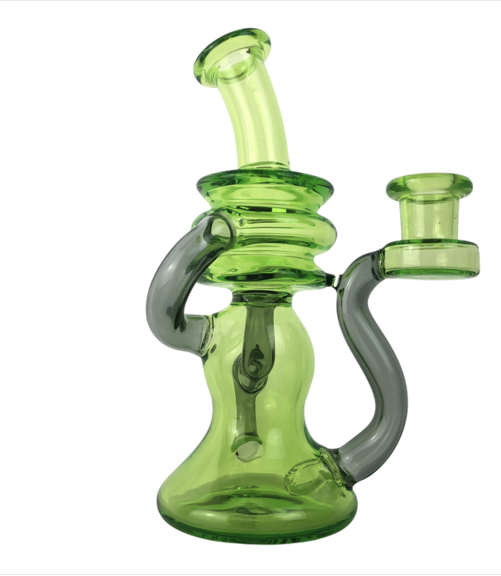 6.5" HOURGLASS RECYCLER TWO TONE