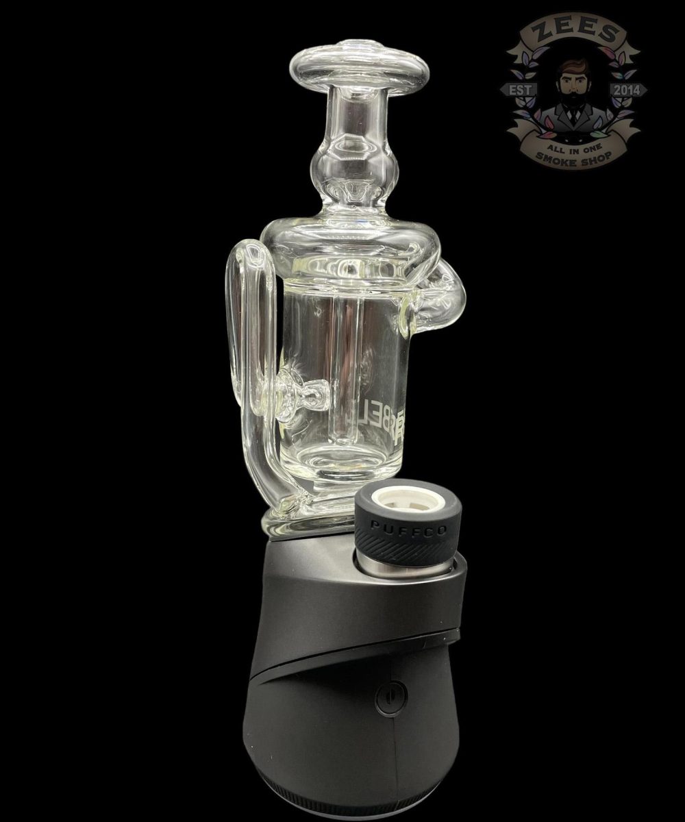 Alternative view of REBEL GLASS: CLEAR V1.0 PUFFCO PEAK ATTACHMENT