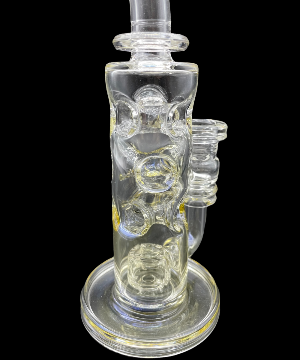 Alternative view of SLATE GLASS: SILVER FUMED FAB TOWER