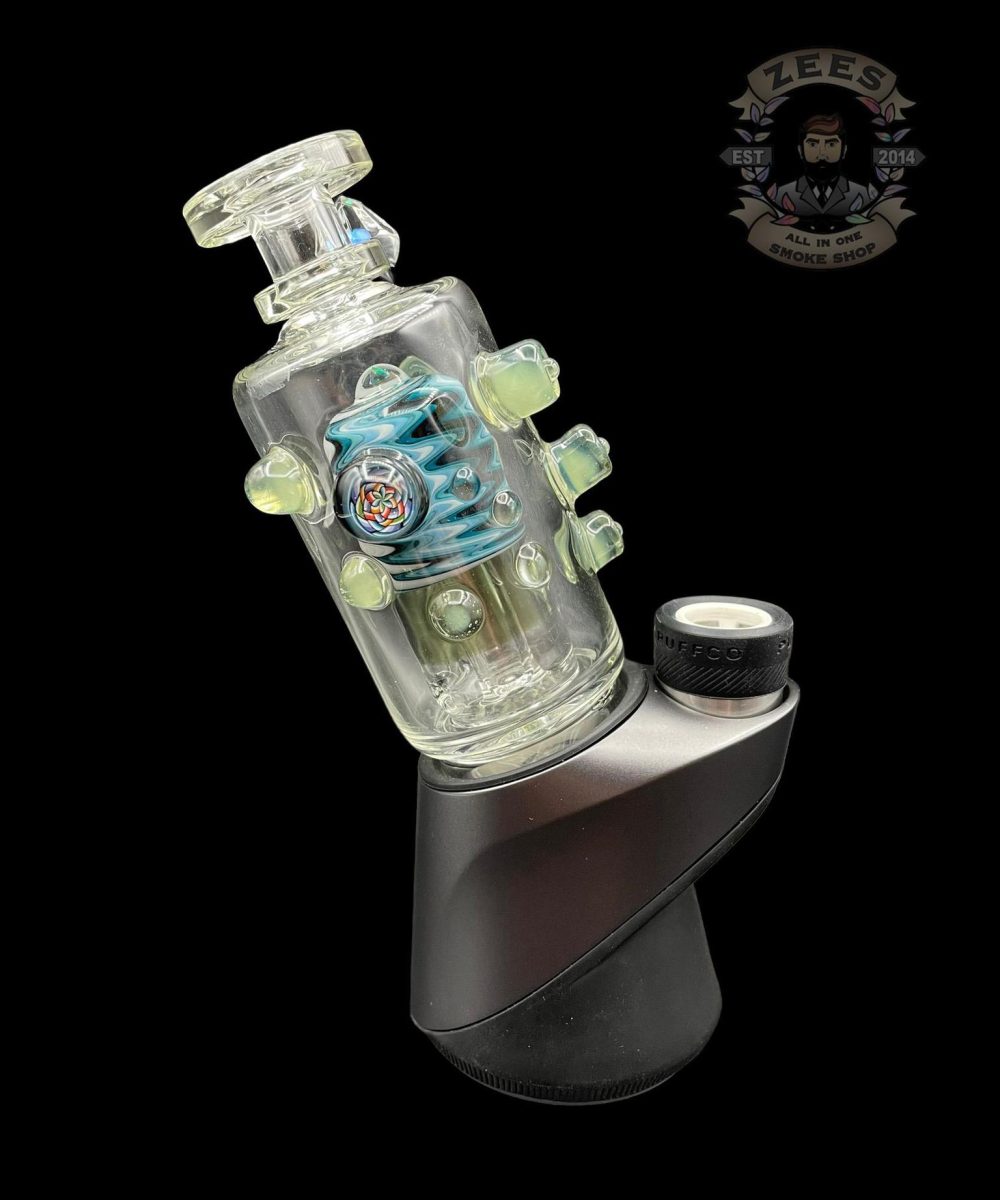 HUBBARD GLASS: FULLY WORKED PUFFCO PEAK ATTACHMENT