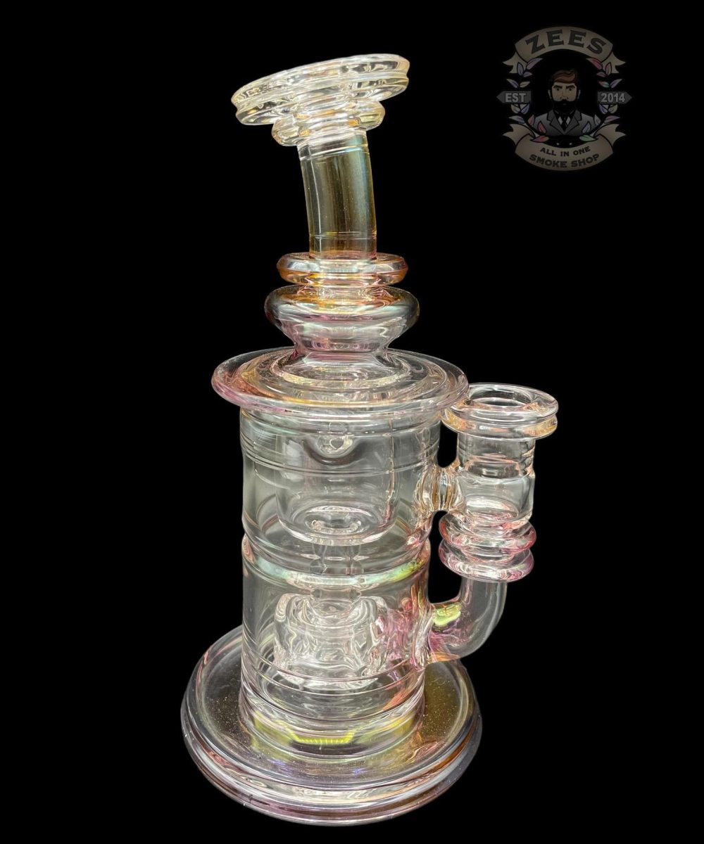 SLATE GLASS: PURPLE FUMED TORUS INCYCLER #3