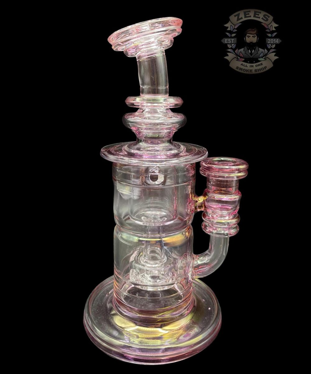 SLATE GLASS: PURPLE FUMED TORUS INCYCLER #2