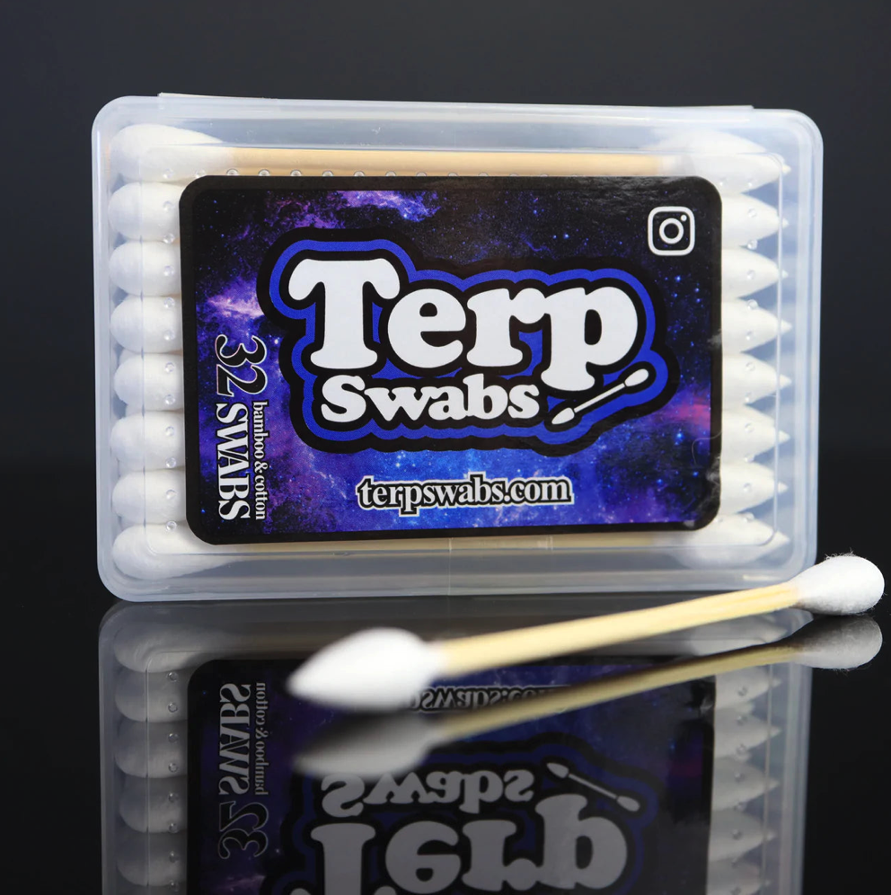 TERP SWABS: TRAVEL PACK COTTON SWABS (32 COUNT)