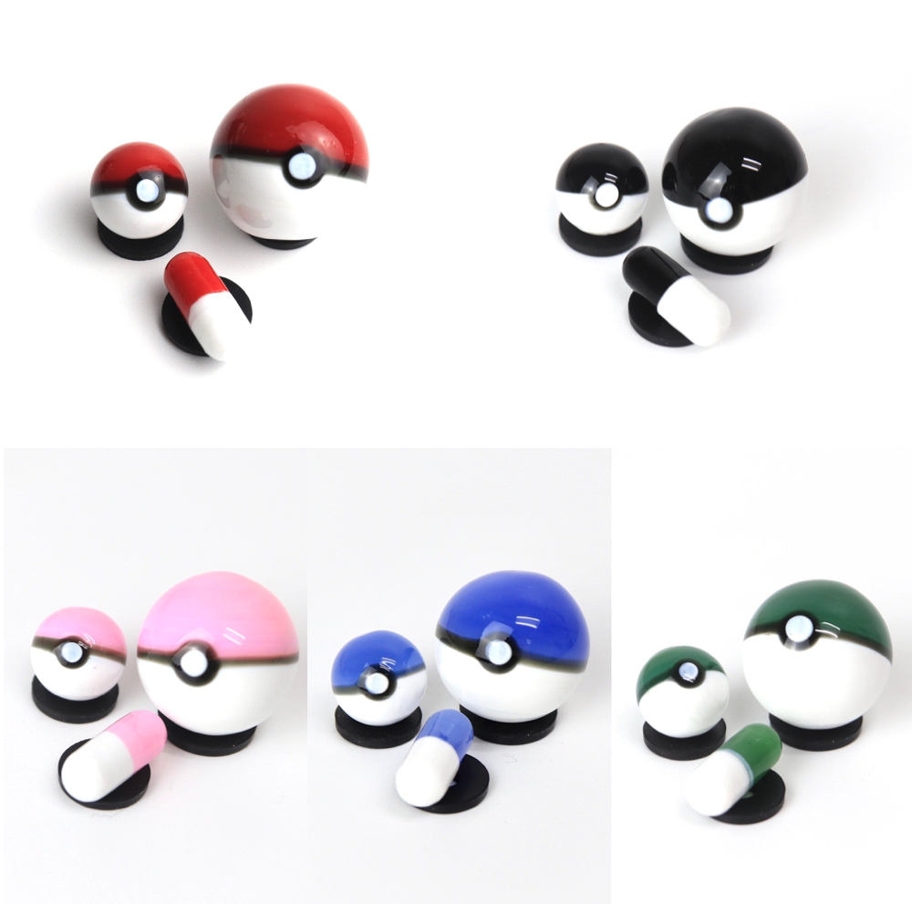 RUBY PEARL CO: POKEBALL SLURPER SET