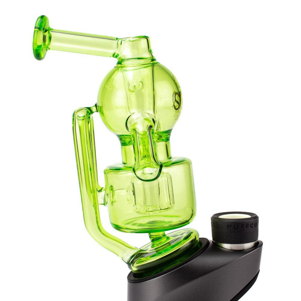 SMOQ GLASS: BULB PUFFCO PEAK ATTACHMENT