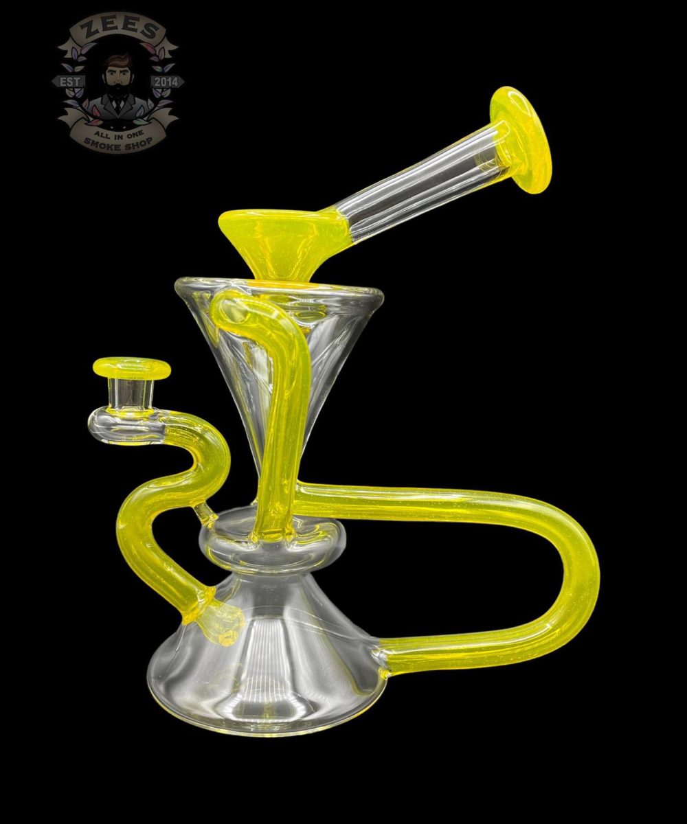 Alternative view of MCGREW GLASS: TERPS CFL DUAL UPTAKE FLOATER RECYCLER